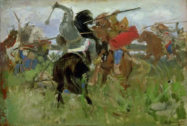 Schlacht zwischen den Skythen und den Slawen, 1879
